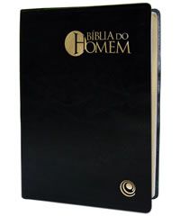 BÍBLIA DO HOMEM - PRETA - TAMANHO MÉDIO