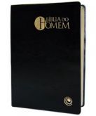 BÍBLIA DO HOMEM - PRETA - TAMANHO MÉDIO