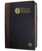 BÍBLIA DO HOMEM - MARROM - TAMANHO MÉDIO