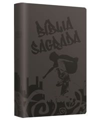 BÍBLIA SAGRADA TEEN SKATER (PRETA)